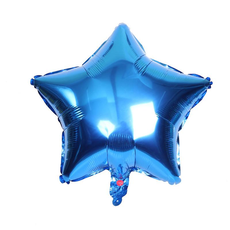 10/20/30pcs 10inch Pentagram Aluminum Film Balloons Five-pointed Star Helium Balloons Wedding Birthday Party Decoration 5