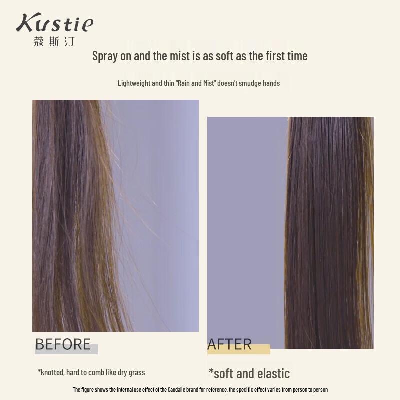 Kustie Floral Essential Oil Hair Spray