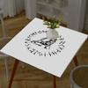 Mysteriöses Symbol Tarotkarten Tischdecke Altartuch Altartuch Wahrsagungen Kartentischdecke Wandteppich Einfach zu verwenden