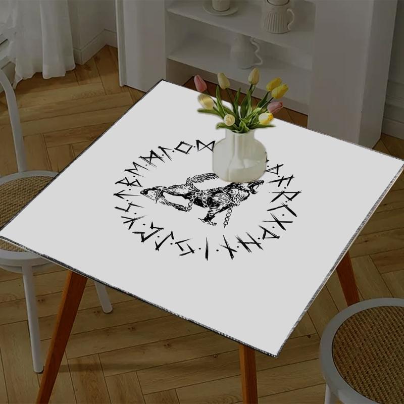 Mysteriöses Symbol Tarotkarten Tischdecke Altartuch Altartuch Wahrsagungen Kartentischdecke Wandteppich Einfach zu verwenden