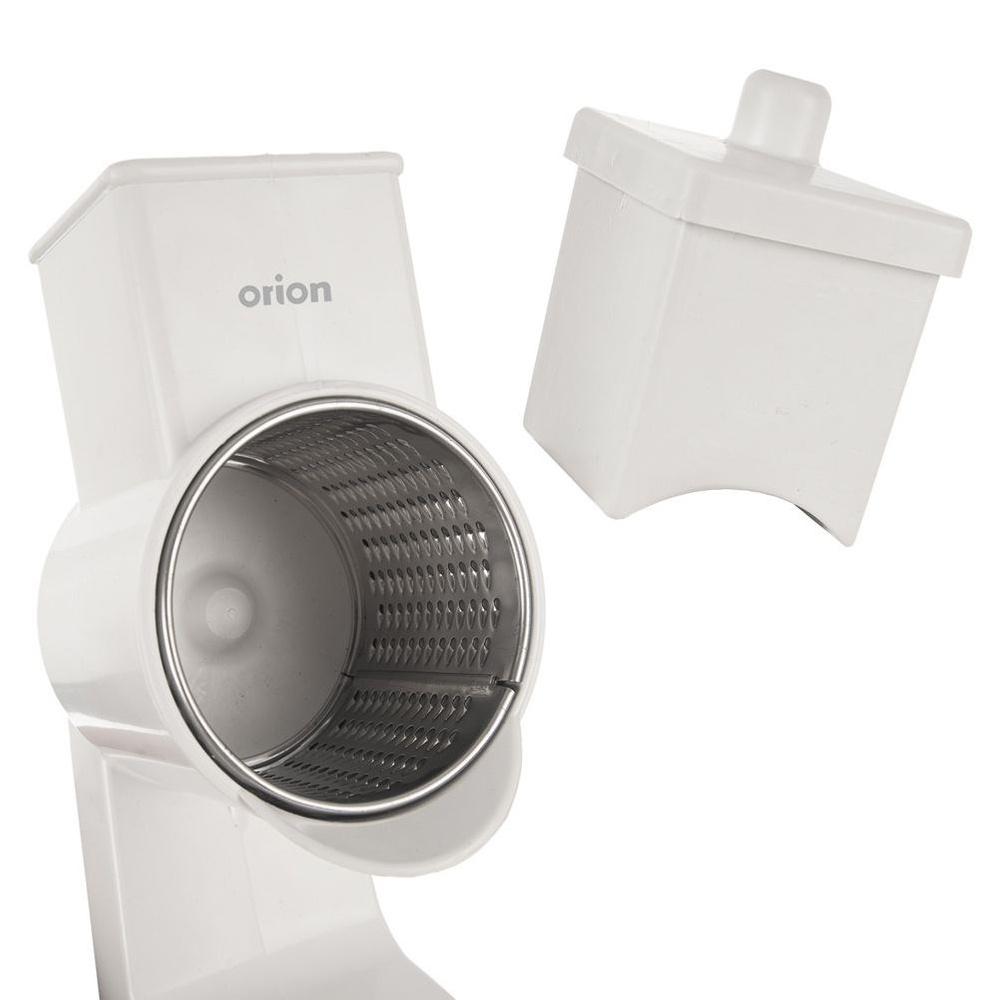 Table-Mounted Rotary Drum Grater with Clamp