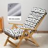 Winter Lounge Chair Cushion: Thick, Soft Seat & Backrest Support for Extended Sitting