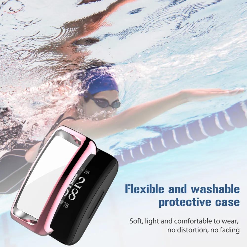 TPU Inspire 3 Watch Cover Watch Cover Case Fitbit Inspire 3 Case  Smartwatch Protection