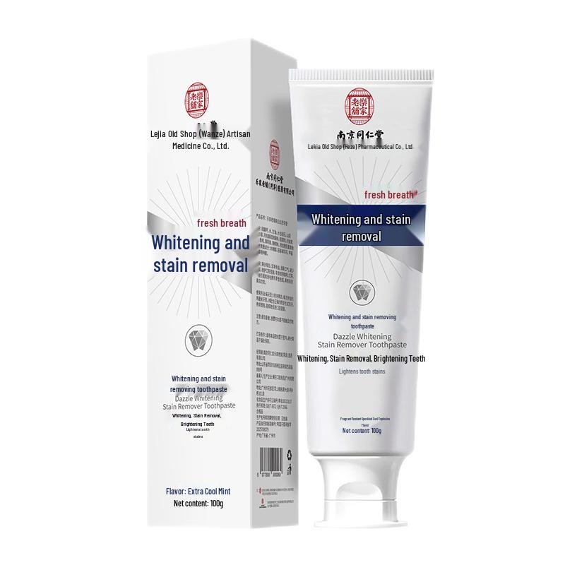 Отбеливающая зубная паста Tong Ren Tang с ниацинамидом