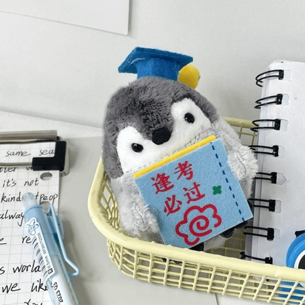 Cute Cartoon Penguin Keychain Soft Plush Creative Pendant Plush Doll Soft Keychain  Gifts for Girls