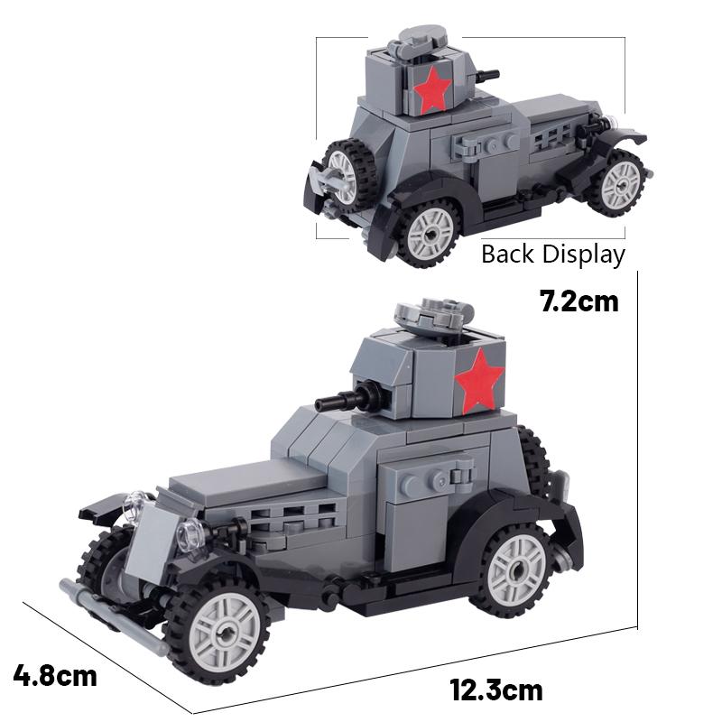 MOC WW2  Green Gas Mask  Military Soldiers Accessories Warfare Motorcycles Ammunition Box Equipment  Bricks Toys Kids Gift