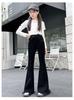 Girls' Autumn Bell Bottom Jeans - Fashionable, Stretchy Pants for Medium and Large Children 2026