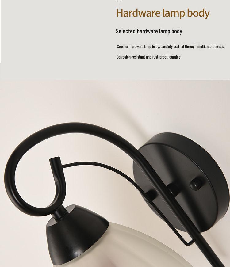 Retro Amerikanische Wandleuchte - Moderne Schlafzimmer-, Wohnzimmer-, Arbeitszimmer-, Treppenhaus-, Flurbeleuchtung