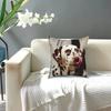 Dalmatians Pet Dog Square Pillow Case Polyester Decorative Pillow Animal Lover Fashion Cushion Covers