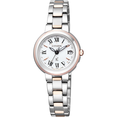 Citizen xC Eco-Drive Radio-Controlled Watch with Happy Flight Simple Adjustment, ES9004-52A, Women's