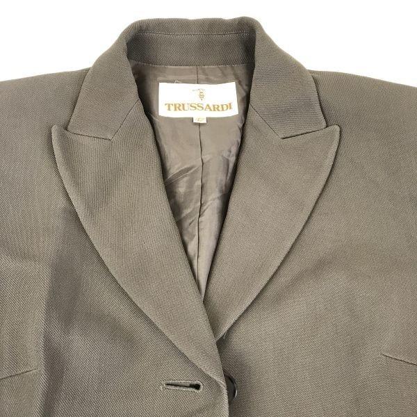 TRUSSARDI Herbst/Winter Rock-Anzug Set Up/Damengröße L-XL/42/44/Braun/Vollständig gefüttert Einzelanzug(GEBRAUCHT)