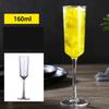 Clear Plastic Wine Goblet Cups Shatterproof BPA for Bar Home Party