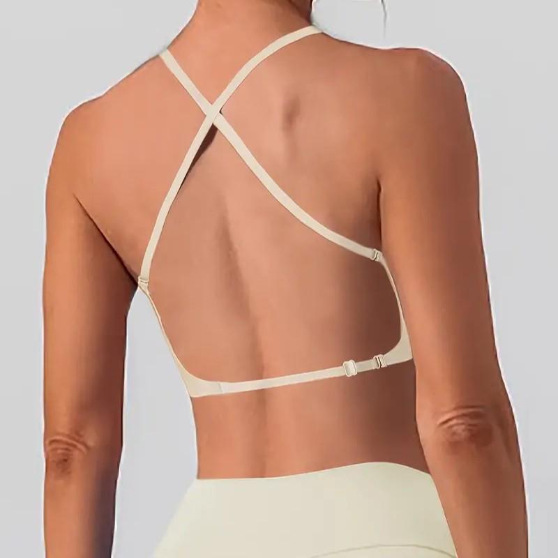 8-Farben Temu Deep U Rückenfreier Multiway Push-Up BH