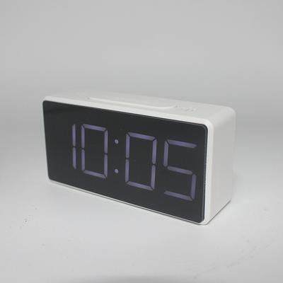 Einfache LED Elektronische Uhr Nachttischuhr Student Snooze Schreibtischuhr Spiegel Bildschirm Tischuhr