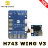 MATEK System H743-WING V3 STM32H743VIT6 3-8S Вбудований OSD Барометр Контролер польоту Для RC Мультироторних Літаків Дронів з фіксованим крилом