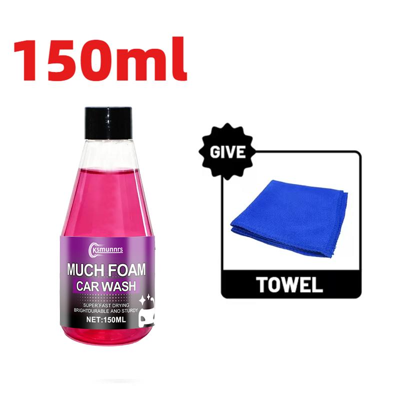 

150Ml 1:100 Rich Foam Car Wash – Easy And Effective, High-Foam Formula, Scratch-Free Car Wash Preparation, Highly Concentrated C