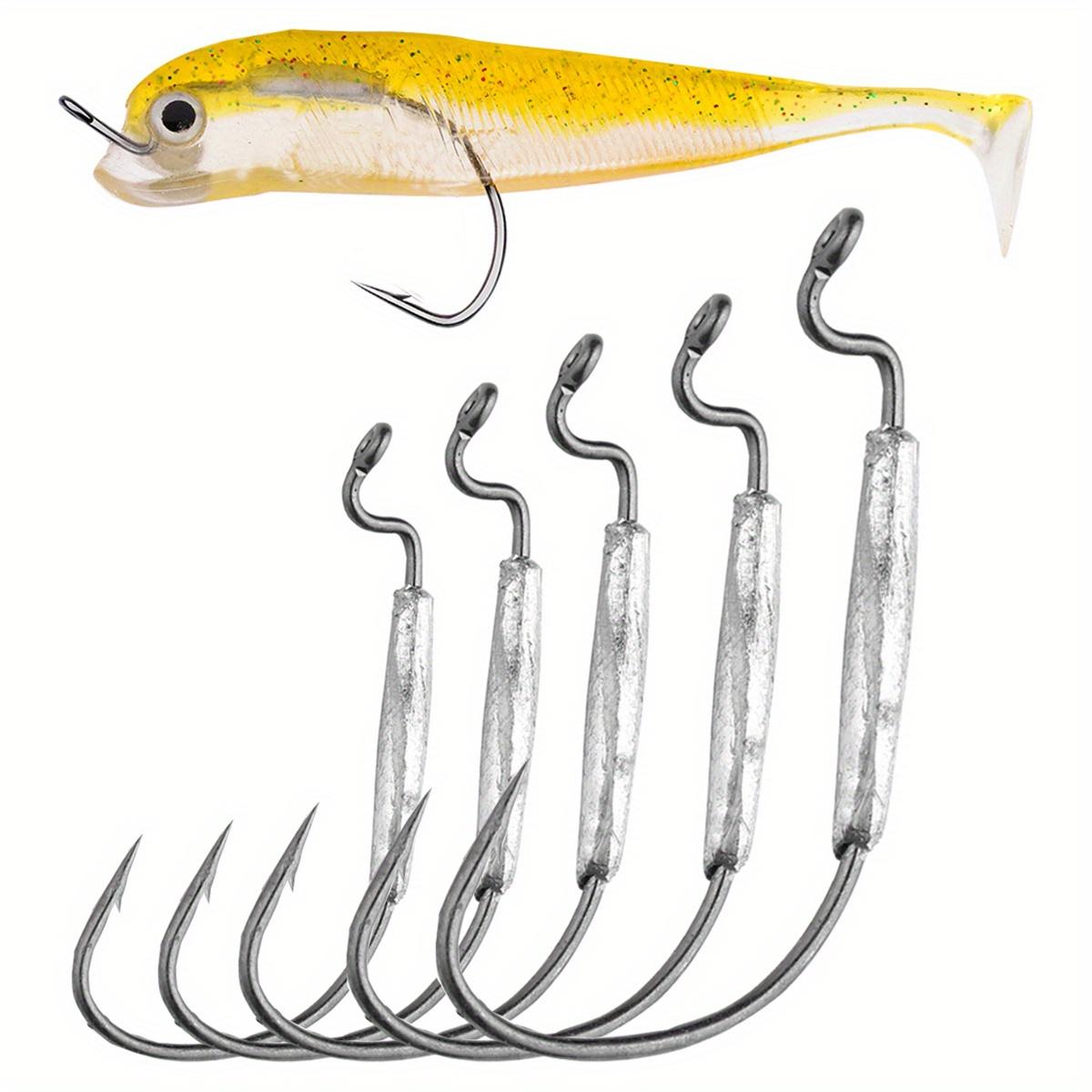 

5pcs Mixed Styles Fishing Hooks Kit Barbed Hooks for Carp & Freshwater Jigging Bait Outdoor Fishing Tools Accessories Mixed 5 Styles