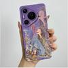 For Huawei Pura 70 Pro Case Pretty Butterfly Flower Soft Silicone Phone Case For Huawei Pura 70 Pura70 Pro 70Pro Plus Back Cover