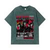 275 GSM Washed T-shirts 100% Cotton Naruto V8 Itachi Print Unisex Heavy Cotton T Shirt