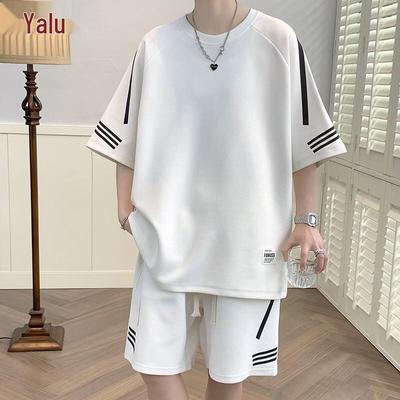Men's Casual Short Sleeve Sports Tracksuit