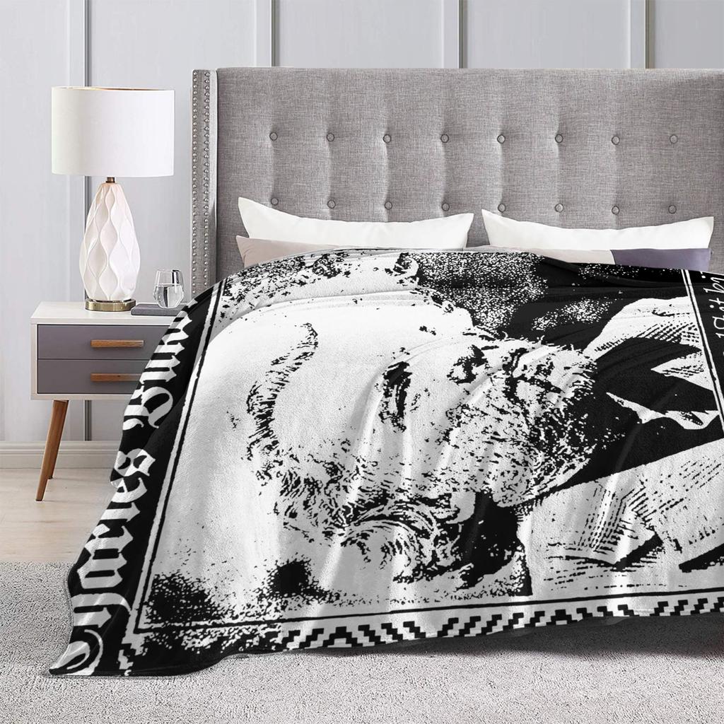 Charles Bukowski Famous Poet Writer Blankets Quality Warm Soft Bedding Throws Spring Child Living Room Novelty Bedspread