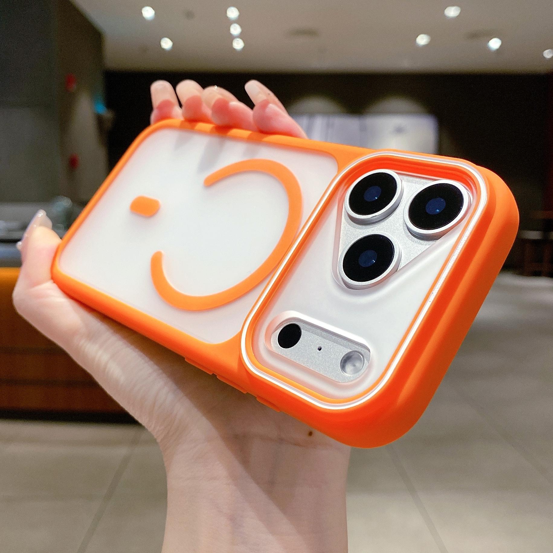 

Luxury for Magsafe Color Collision Case for iPhone 16 17 Pro Max Air 14 15 Plus 13 12 11 Magnetic Wireless Charging Matte Cover iPhone 15 Pro Max
