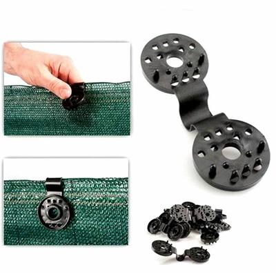 50Pcs Garden Mesh Net Clip Greenhouse Fence Plant Fixing Button