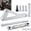 Polished Finish Water Pump Bracket Kit Aluminum Zinc Zinc Alloy Adjustable Bracket Kit  Chevrolet Vehicles
