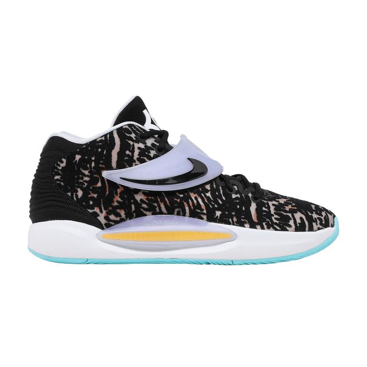 Nike KD 14 Black White 42.5