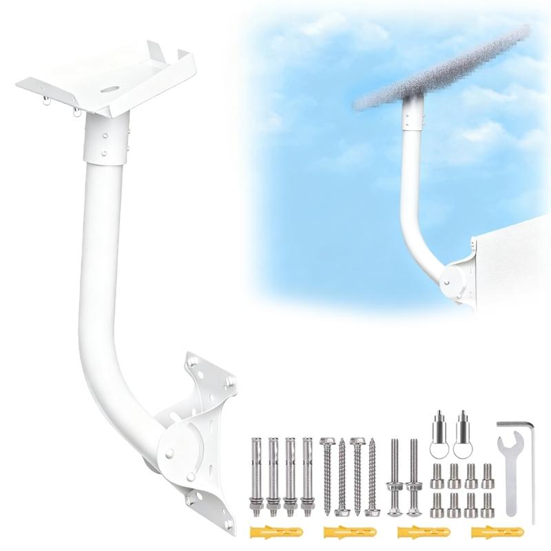 Adjustable Universal Mount for Satellite Antennas Gen 3/V4 Feature 180° Tilt and 360 Degree Rotating for Optimally Signal