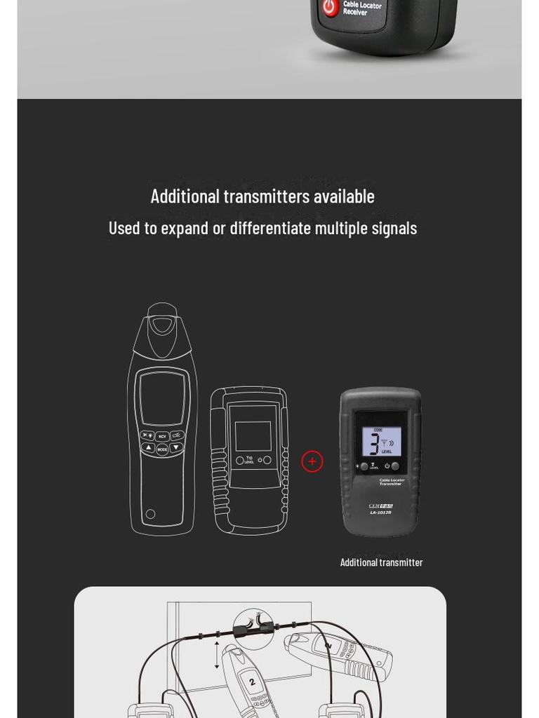 CEM LA-1012 Underground Wire & Cable Detector Reflectometer