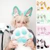 Bentiță Handmade cu Urechi de Vulpe Demonică Urechi de Bestie Gheară de Pisică Gheară de Animal Set Coadă de Vulpe Expoziție Comică Cos Costum Bestie Furioasă