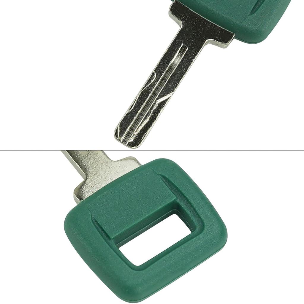 4PCS 11039228 Ignition Keys Compatible With Vol-Vo Loaders And Articulating Haul Trucks A20C A25C A30C A35C A40 DA25D DA30D A35D A40D Green