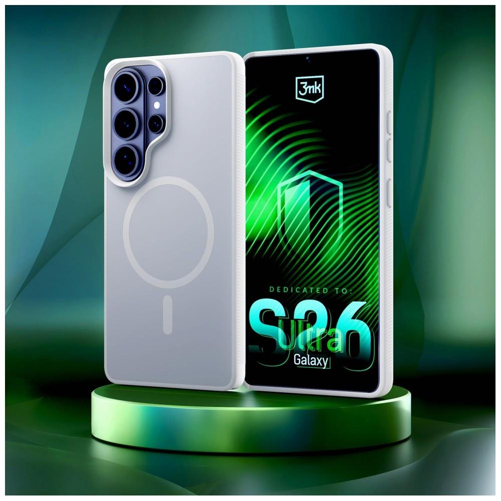 Etui 3Mk Smoke Magcase Do Samsung Galaxy S26 Ultra Biały
