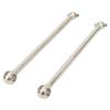 2PCS RC Front and Rr CVD Drive Shaft Steel RC Driveshaft Dogbones For   1/7 1/8 RC Cars