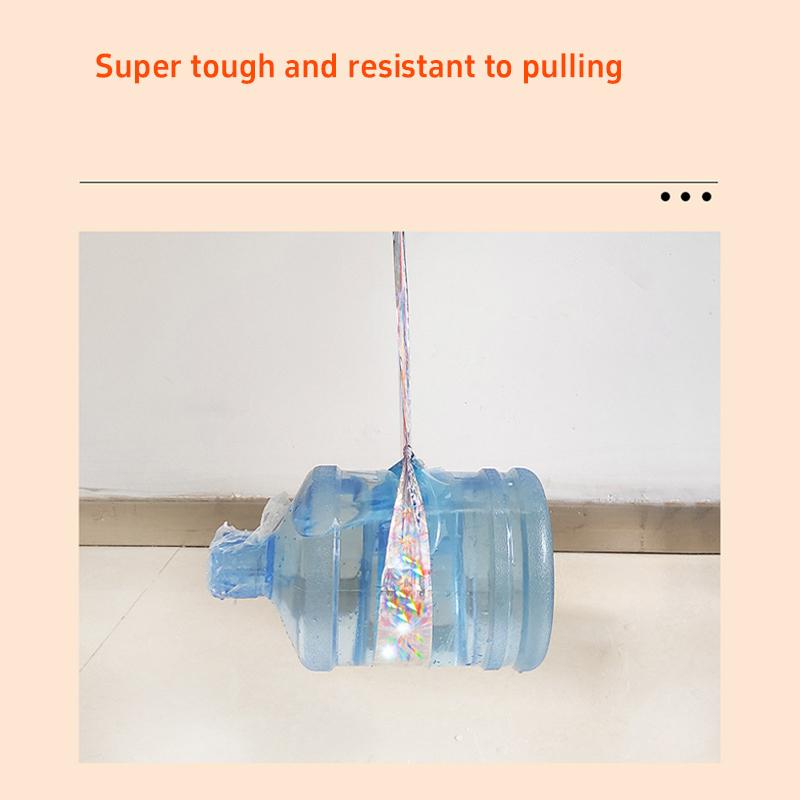 80/50M Laser Anti Bird Tape Double-Sided Reflective Fox Pigeon Repellent Tape Outdoor Balcony Orchard Bird Catching Color Strip