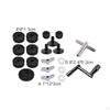 20 -Fach Becken Replacement Cymbal Felt Washer's Pelvic Sleeve And Lowerer Pelvis Cushion