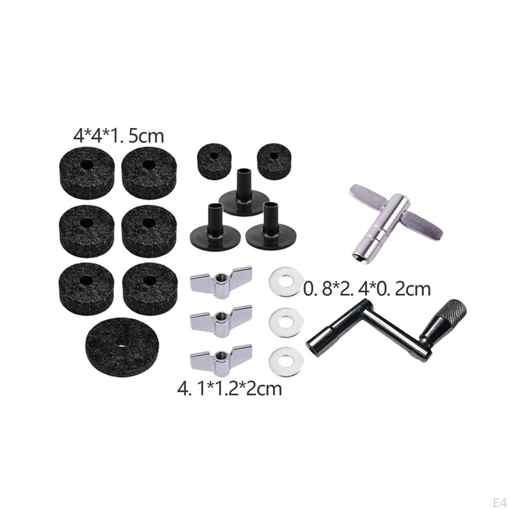 20 -Fach Becken Replacement Cymbal Felt Washer's Pelvic Sleeve And Lowerer Pelvis Cushion
