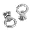 T Bolt Eye Nut Kit Stable Support Stainless Steel T Track Mount Tie Down  High Hardness for Holding Tie Down Straps