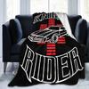 Knight Rider Knight Industries 2000 Kitt Knitted Blanket David Hasselhoff Wool Throw Blanket Sofa Rug Piece Soft Warm Breathable