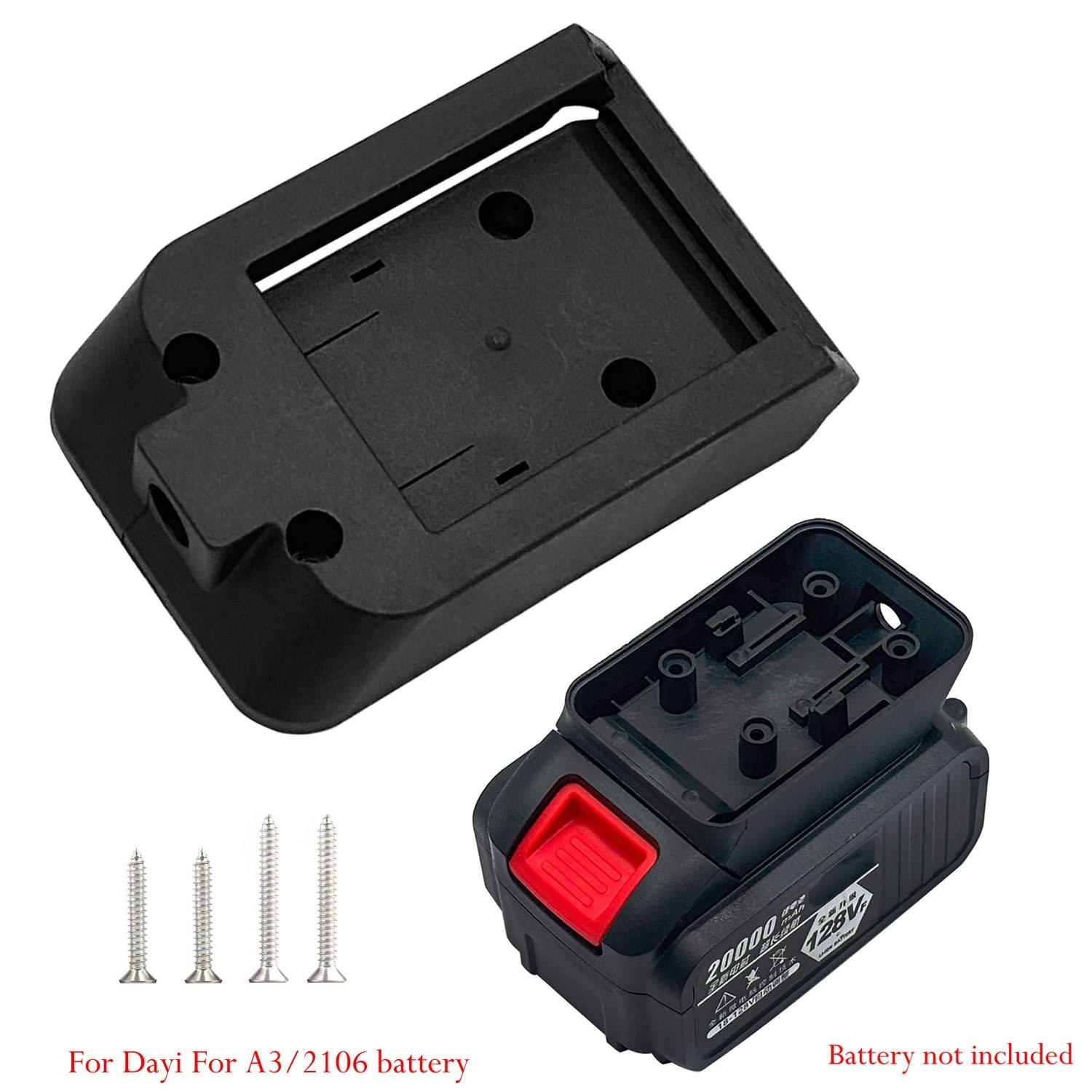 

Держатель аккумулятора Хранение электроинструментов Настенный кронштейн