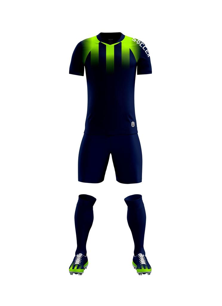 New football jersey set Adult men's and women's game training sports jersey Children's fitness clothes Quick-drying jersey