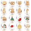 YT zinc alloy oil dripping small pendant, bracelet pendant, Christmas zinc alloy small size pendant