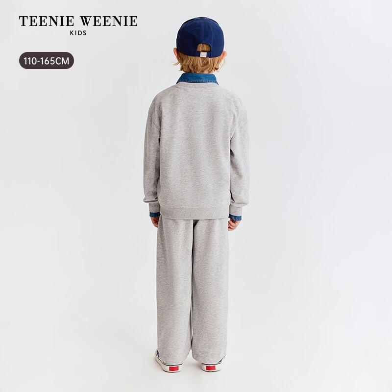 Teenie Weenie Boys' Stylish Letter-Print Long-Sleeve Sweatshirt