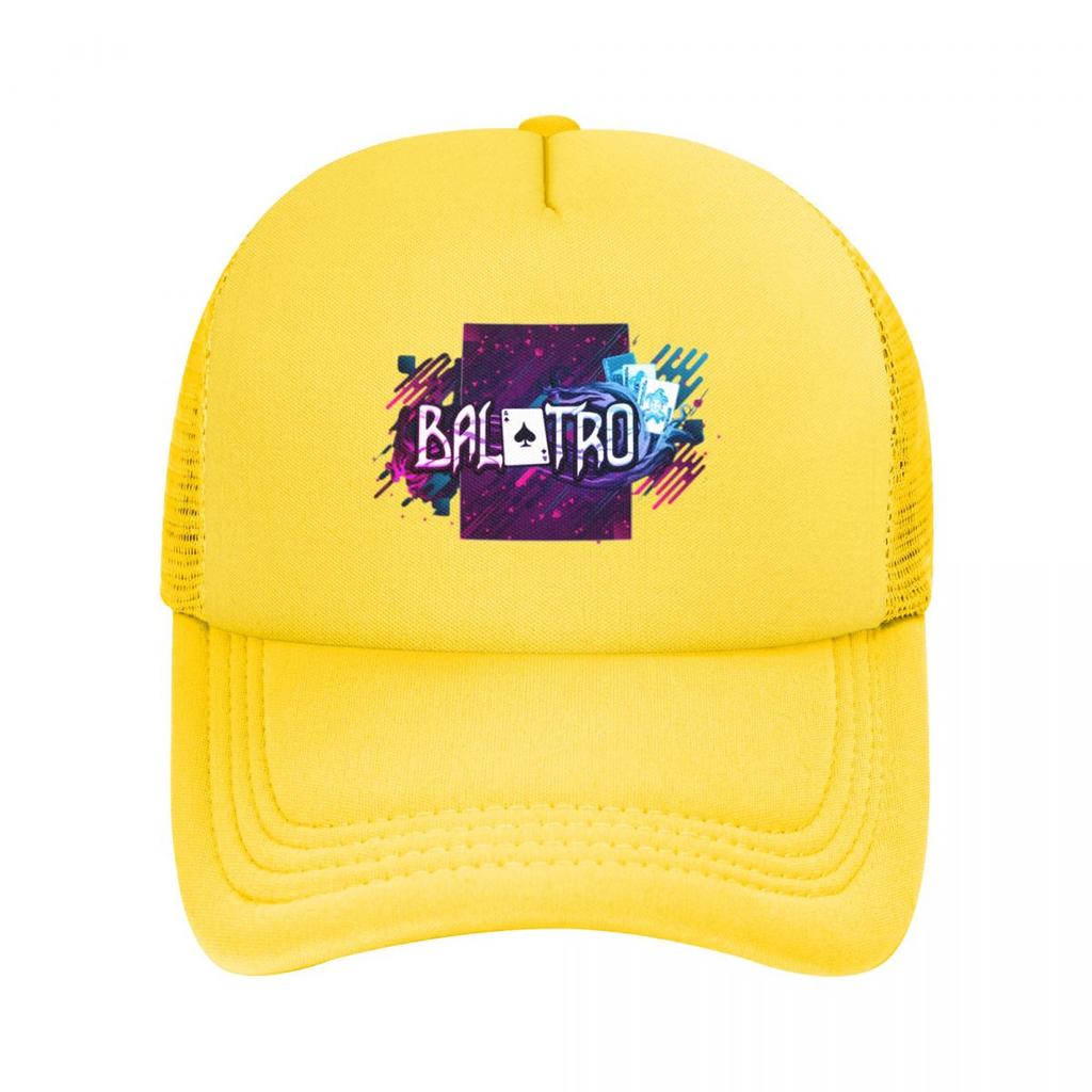 Casquettes de Baseball Jeu Balatro Carte Joker Fans Cadeaux Chapeaux en Mesh Casquettes de Soleil à Visière Chapeaux pour Adultes