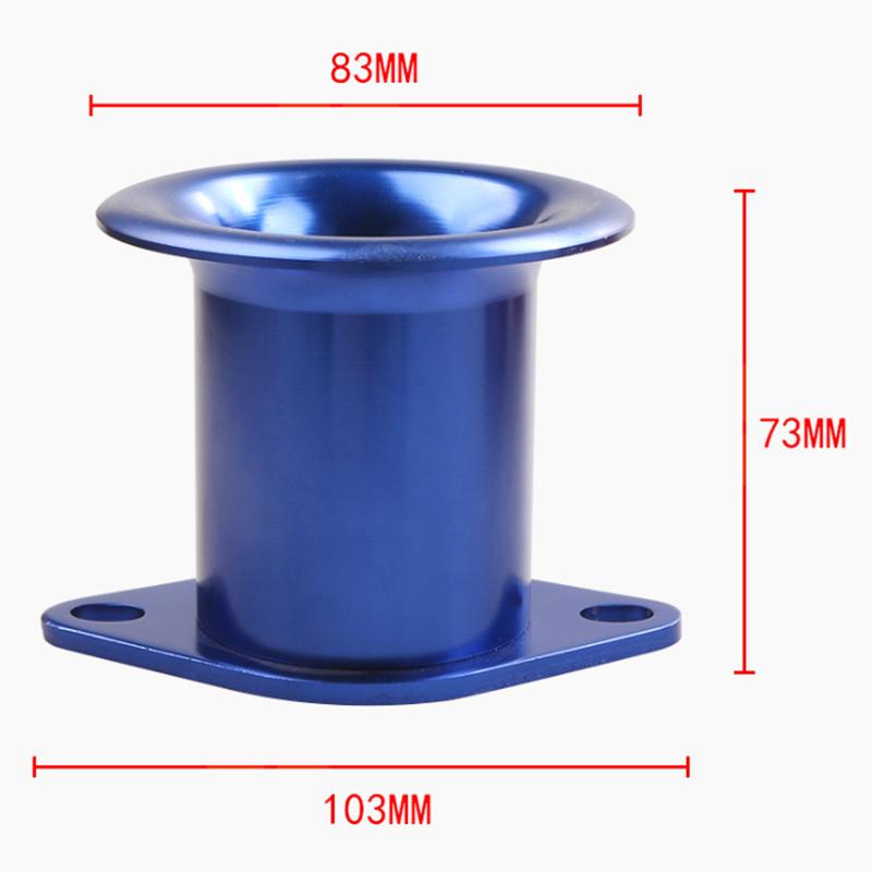 4pcs For Toyota Corolla AE86 GTS Velocity V-stacks Airbox Intake V Stack Add Horse Power 20V 4AG ITB/ITBs Air Horn Funnel