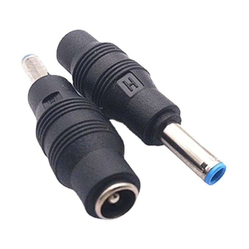 Portable DC5521 Female to DC4.5x3.0mm Male Converter Adapter Power Conversion Head for Various Laptops Brands