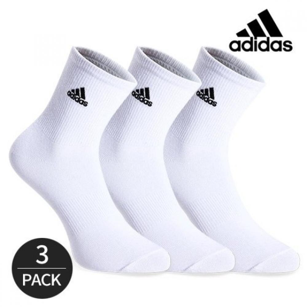 

Adidas Women s Simple Plain Embroidery Heavy Neck Socks 3P WH