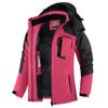 Unisex Outdoor Windproof Ski & Mountaineering Jacket - Warm, Cotton, Large Sizes Available