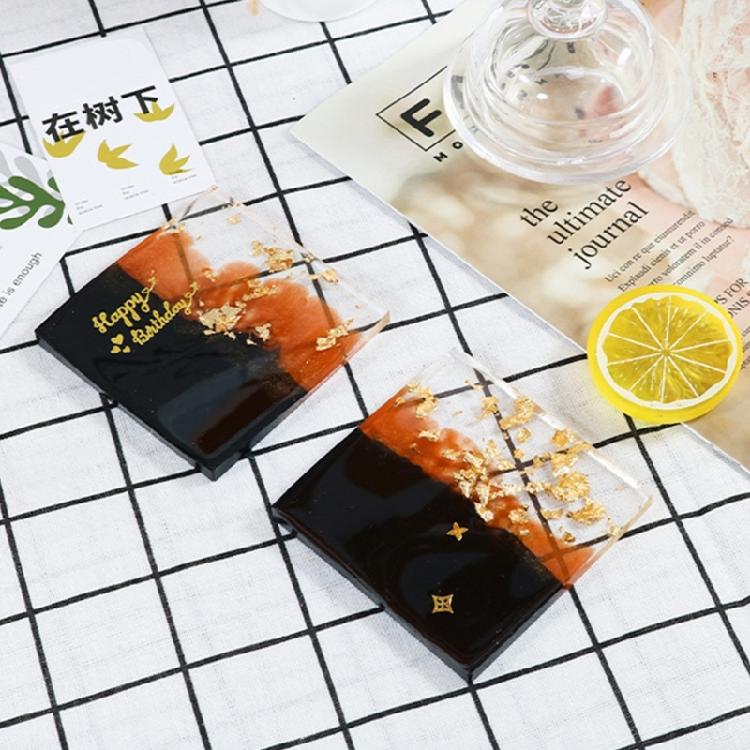 Coaster Resin Molds Epoxy Resin Molds for DIY Resin Cups Mats Mould Decoration